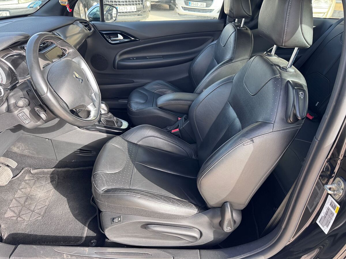 CITROEN DS3 EXCLUSIVE 1.2 E-THP AUTO SPANISH LHD IN SPAIN 121000 MILES 2018